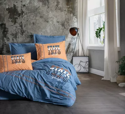 Set mbulesash për dyshek dopio Ranforce, L'essentiel, State, ngjyrë kanelle
