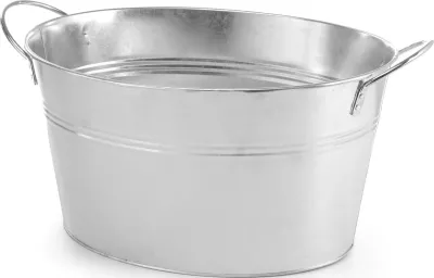 kovë festa për pije, Bar Up, 18 L, 400x330 mm, metalike argjendtë