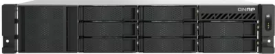 NAS QNAP TS-855EU-RP-8G 8-bay, 8GB RAM, 2x 2.5GbE, 2U rack short-depth, 2x PSU, i zi