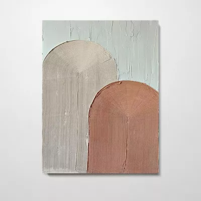 Pikturë dekorative 3D në kanavacë, shumëngjyrëshe, Wallity, RFB8_70100, 70x100cm