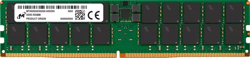 RAM Memorje Micron DDR5 RDIMM 16GB 5600MHz CL46 ECC (Single Pack)
