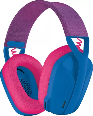 Kufje gaming wireless Logitech G G435 LIGHTSPEED, Bluetooth, 18 orë, Blue