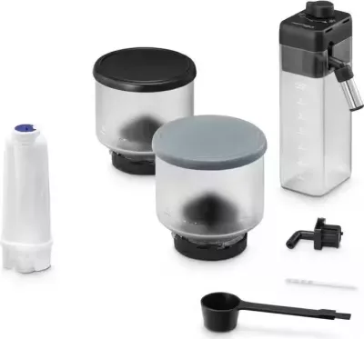 Aparat kafeje DeLonghi Rivelia EXAM 440.55.B automatik, zi, 250g