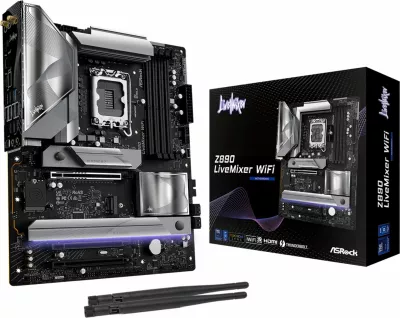 Pllakë amë ASRock Z890 LiveMixer WiFi, Intel, WiFi, e zezë