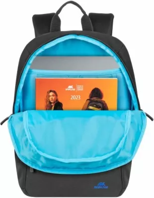çantë shpine për laptop RIVACASE 8264, 13.3-14", rezistente ndaj ujit, e zezë