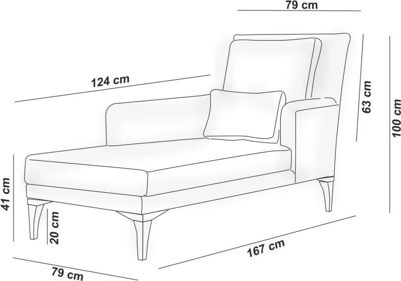 Divan Atelier del Sofa, ngjyrë e kuqe Claret