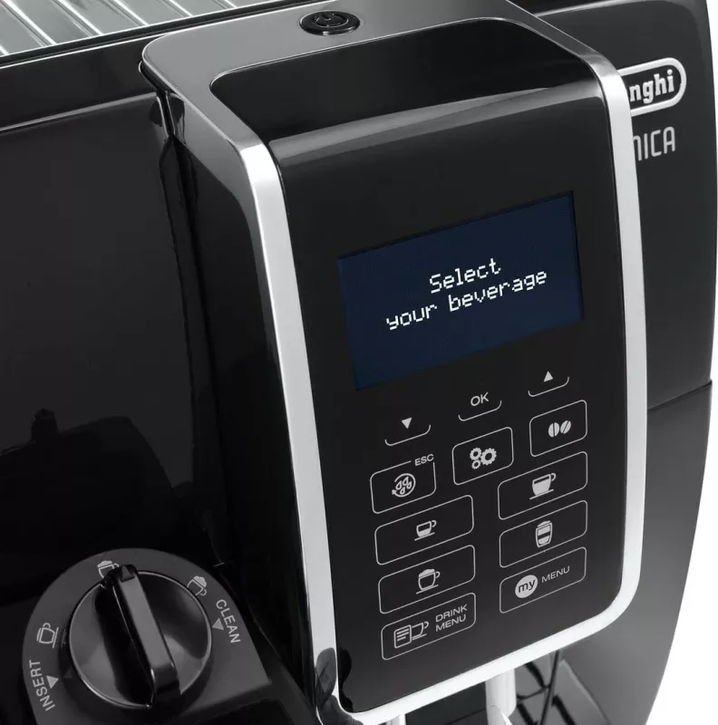 Aparat kafeje DeLonghi Dinamica ECAM 350.55.B, automatik, 300g, inox, e zezë