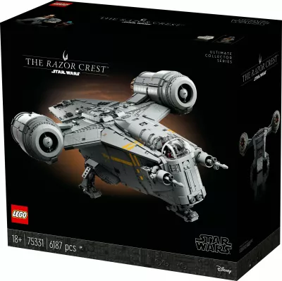 Set ndërtimi LEGO Star Wars The Razor Crest, 6187 pjesë, plastikë, shumëngjyrësh