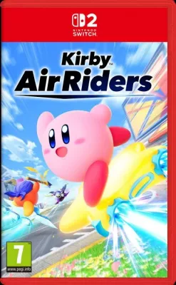 Lojë Nintendo Kirby Air Riders për Switch 2, EN (US) me subtitra PL, PEGI 7