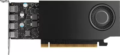 Kartelë grafike PNY Nvidia A400, 4GB GDDR6, 64-bit, E zezë