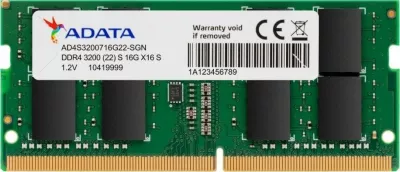 RAM Memorje ADATA Premier AD4S320016G22-SGN DDR4 SO-DIMM 16GB 3200MHz CL22, 1 modul