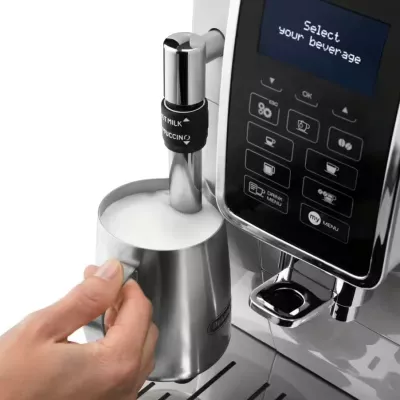 Aparat kafeje DeLonghi Dinamica ECAM 350.35.W, i bardhë