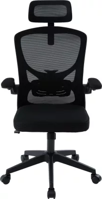 Karrige zyre ergonomike FLOATER, material rrjetë e zezë, FH1230.01, 62x62x106-116cm
