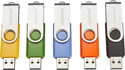 USB stik Intenso Basic Line Multipack 64GB USB 2.0, 5 copë, shumëngjyrëshe