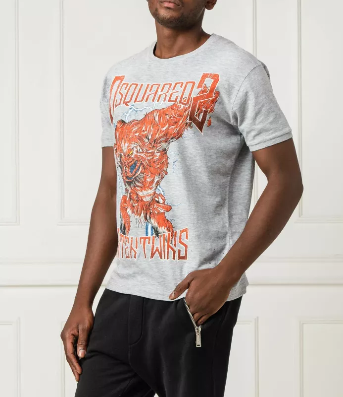 Maicë për meshkuj Dsquared2, hiri [Madhësia: M]
