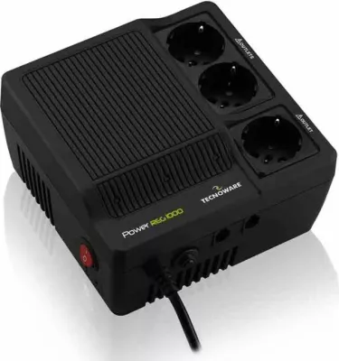 Stabilizator tensioni Tecnoware FSTELPRE1000M 1000VA 220-240V, 6 priza + 4 PoE, i zi