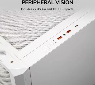 Kasë COUGAR MX600 Full Tower, RGB, e bardhë