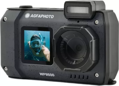 Kamerë kompakte AgfaPhoto WP9500, 4K, rezistente ndaj ujit, e zezë