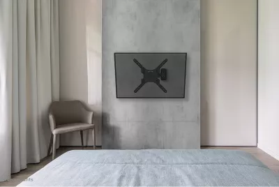 Mbajtës muri për TV Newstar Neomounts WL40-550BL14, full motion, 32-55 inç, VESA 400x400, e zezë