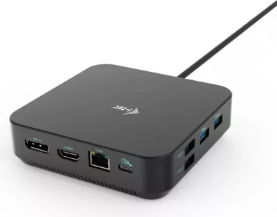 Docking station I-Tec USB-C HDMI Dual DP, 100W, 3x 4K, 10Gbps, i zi