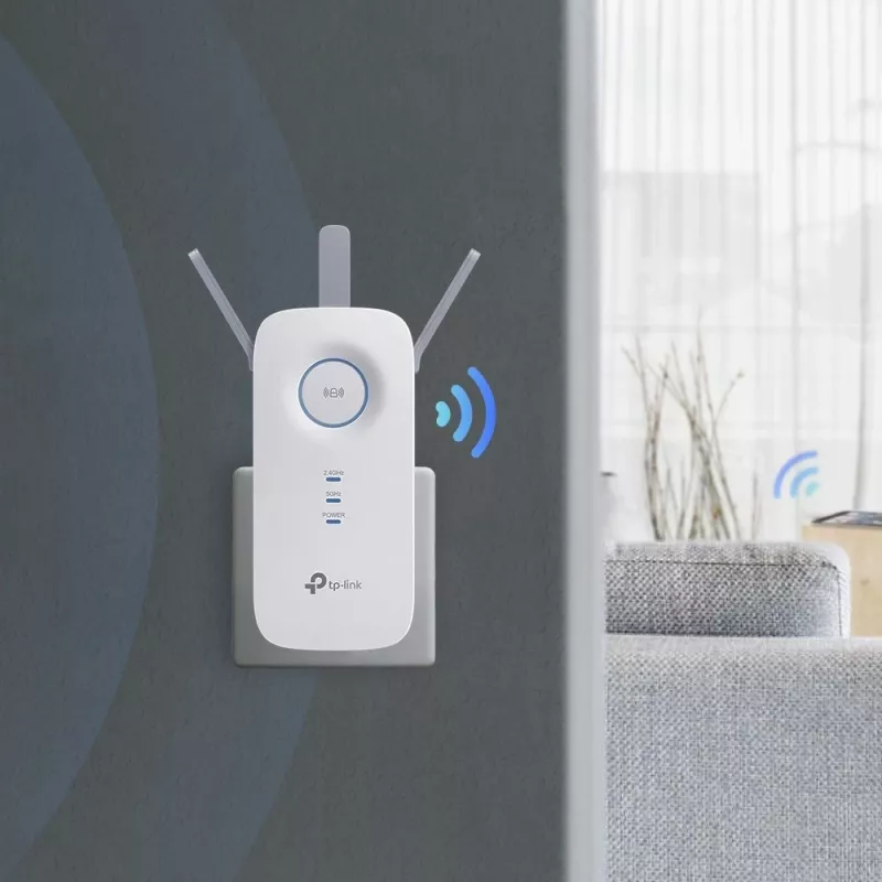 Transmetues rrjeti TP-Link RE450, 1300 Mbit/s, i bardhë