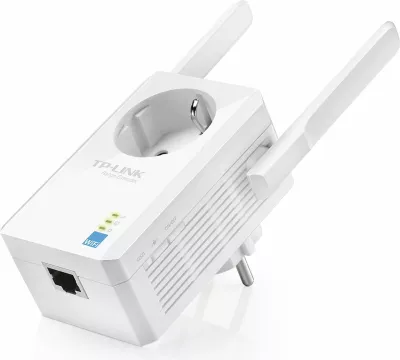 Repeater Wi‑Fi TP-Link TL-WA860RE 300Mbps 2.4GHz 1x LAN me prizë, i bardhë