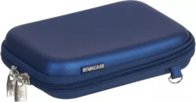 Mbështjellës për HDD RIVACASE 9101 për 2.5\", EVA, rezistent ndaj ujit, me rrip supi, kaltër e çelët