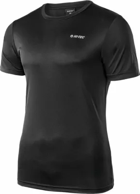 T-shirt për meshkuj Hi-Tec SIBIC termoaktive Quickdry/Airway, XL, e zezë