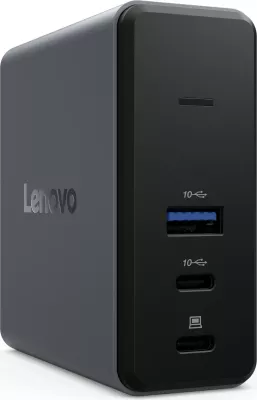 Docking station Lenovo GAN Powered X9, USB Type-C, HDMI 2.1, 60W, gri