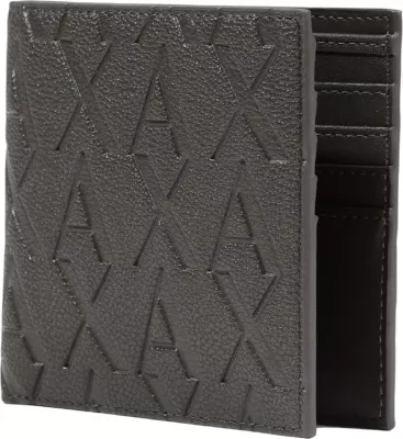 Portofol kartelash Armani Exchange XM000168 AF12133 për meshkuj, kafe