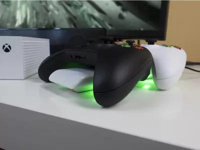 Karikues dual për kontrollera Xbox PDP Metavolt Ultra Slim, i bardhë