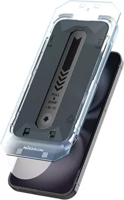 Xham i temperuar Nillkin Guardian për iPhone 16 Plus, me privatësi