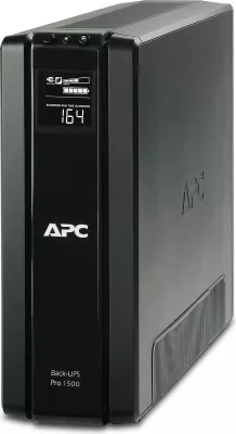 UPS APC Back-UPS Pro, Line-Interactive, 1.5 kVA, 865 W, Sine, 156 V, 300 V