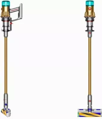 Fshesë me bateri Dyson V12 Detect Slim Absolute, 2-në-1, 60 min runtime, ngjyrë ari