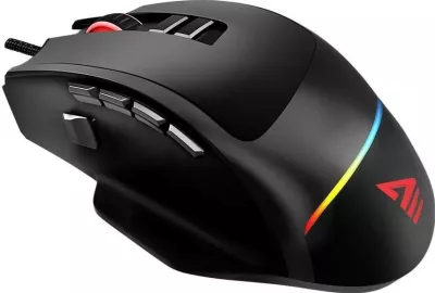 Maus gaming Savio Valiant, RGB, 12400 DPI, i zi