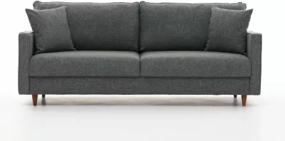 Divan treshe, ngjyrë gri, Atelier del Sofa, Eva