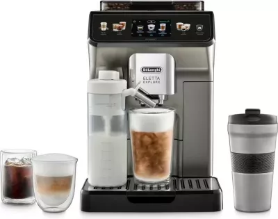 Aparat kafeje DeLonghi Eletta Explore ECAM450.86.T, automatik, 300g, gri