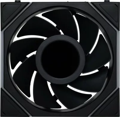 Ventilatorë kasë PC Lian Li UNI FAN TL Wireless LCD 120 Reverse Blade, 120mm, PWM 4-pin, ARGB, zi, 3-pack
