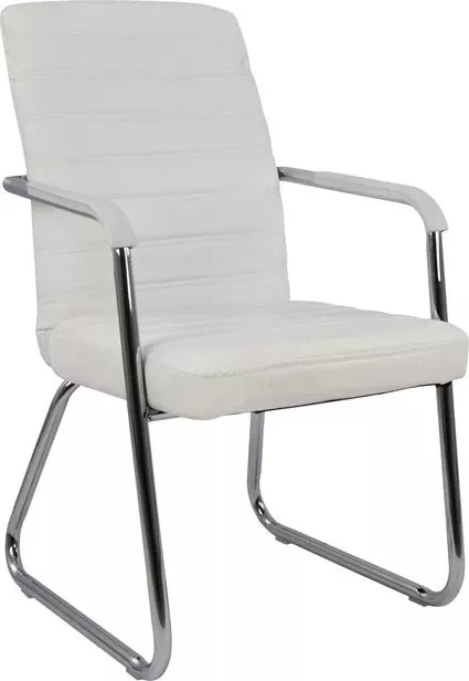 Karrige konferencash FH1021.02 e bardhë 55,5x67,5x94 cm, set prej 4 copash