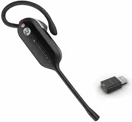 Kufje Yealink WH63 pa kabllo Bluetooth, mono, të zeza