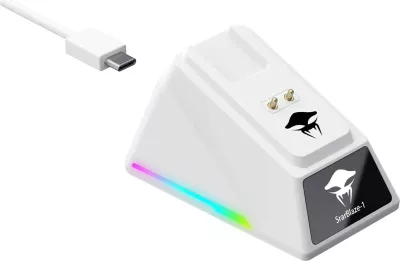 Maus gaming HAVIT StarBlaze-1, me ose pa kabllo, 26000 DPI, i bardhë dhe i zi