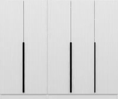 Dollap Skye Decor, Kale Plus, i bardhë, 225x210x52cm