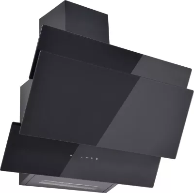Aspirator kuzhine, Elit, HB60-865B, 60 cm 650 m³/h 140 W, 3 shpejtësi LED telekomandë panel me prekje, e zezë