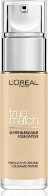 Fondatinë L’Oreal Paris True Match SPF17 D1-W1 30 ml, Golden Ivory