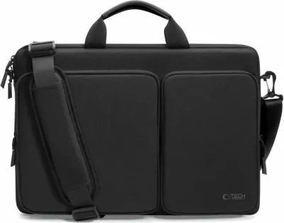 Çantë për laptop Tech-Protect Defender, 17", e zezë