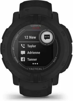 Orë sportive Garmin unisex, e zezë