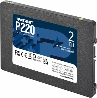 SSD disk Patriot P220 2TB 2.5\" SATA3