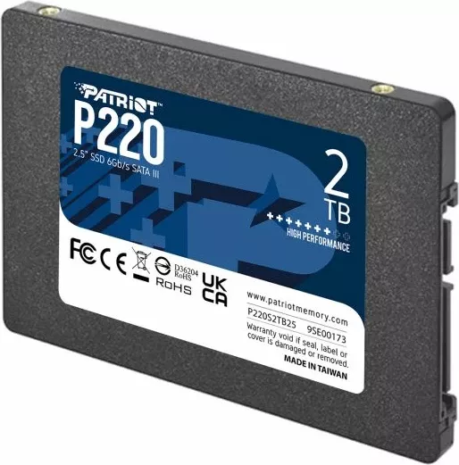 SSD disk Patriot P220 2TB 2.5\" SATA3 thumbnail 5