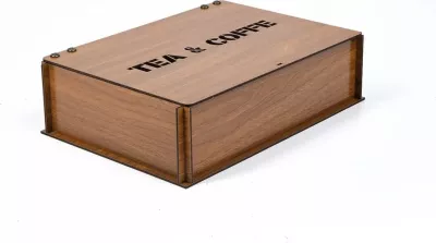 Organizues kuzhine prej druri, ngjyrë kafe, Hermia, d82, 32x22x8cm