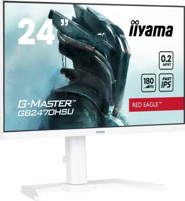 Monitor kompjuteri IIYAMA G-MASTER GB2470HSU, 23.8", Full HD, 180 Hz, Bardhë
